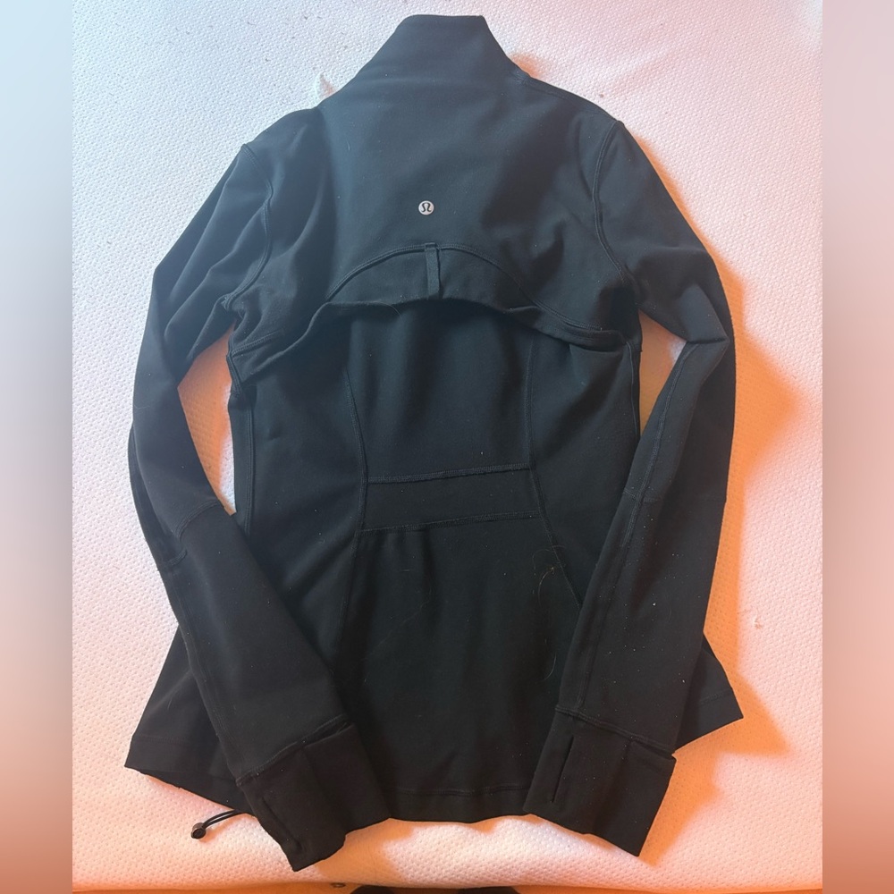 Black lululemon define jacket (full length)